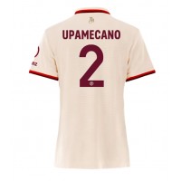 Camiseta Bayern Munich Dayot Upamecano #2 Tercera Equipación Replica 2024-25 para mujer mangas cortas